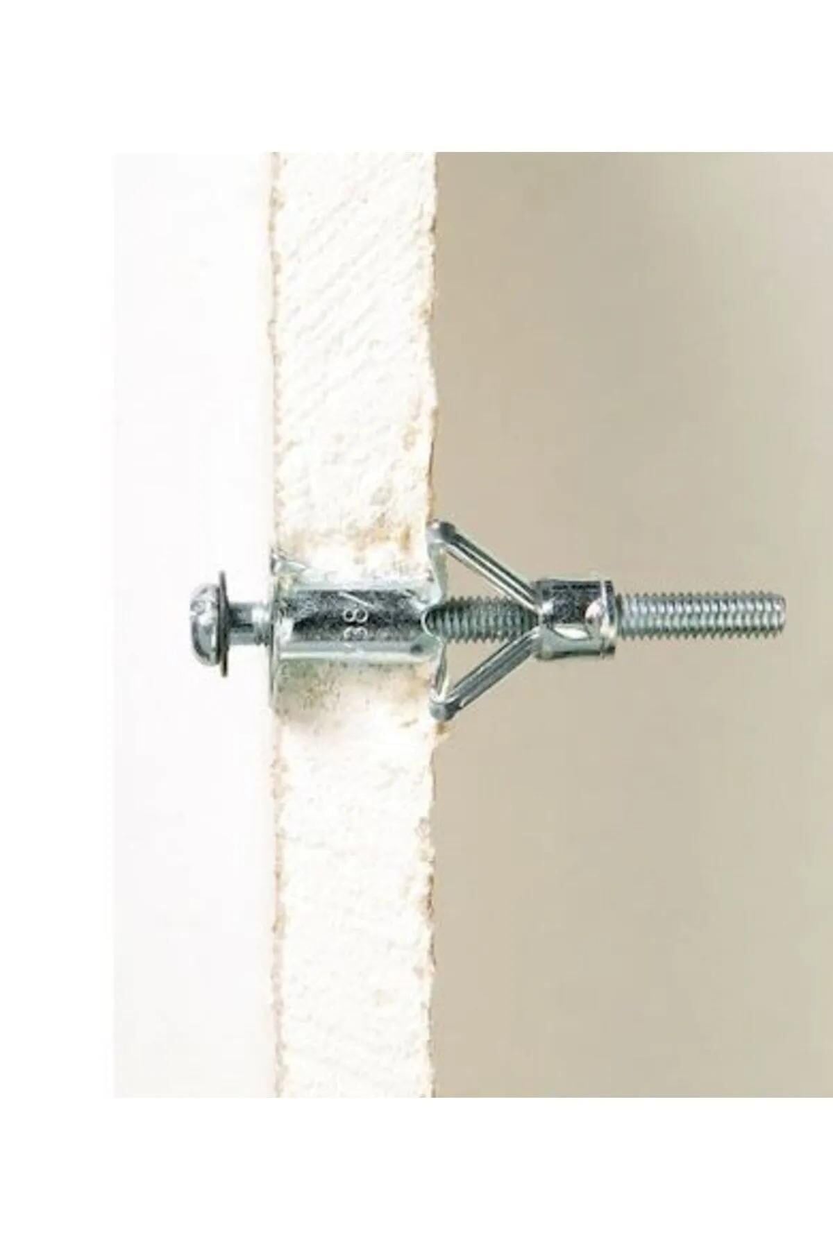 PARAŞÜT TİP ÇELİK ALÇIPAN DÜBELİ M4 X 47 MM