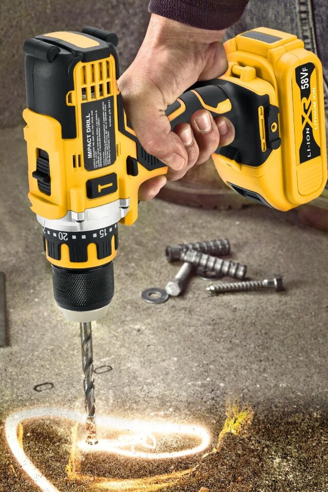 Assur 12V Şarjlı Matkap Bakır Sargılı Çift Akülü Vidalama