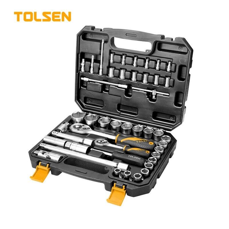TOLSEN 45 PRÇ. LOKMA SETİ 1/4'' & 1/2''