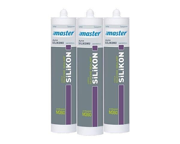 MASTER AYNA SİLİKONU ŞEFFAF 310 ML M360