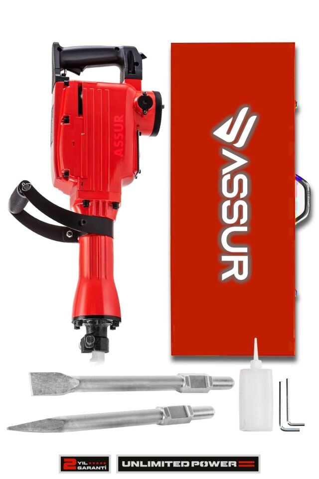 Assur 1800W Darbeli 16 Kg Kırıcı Delici Hilti