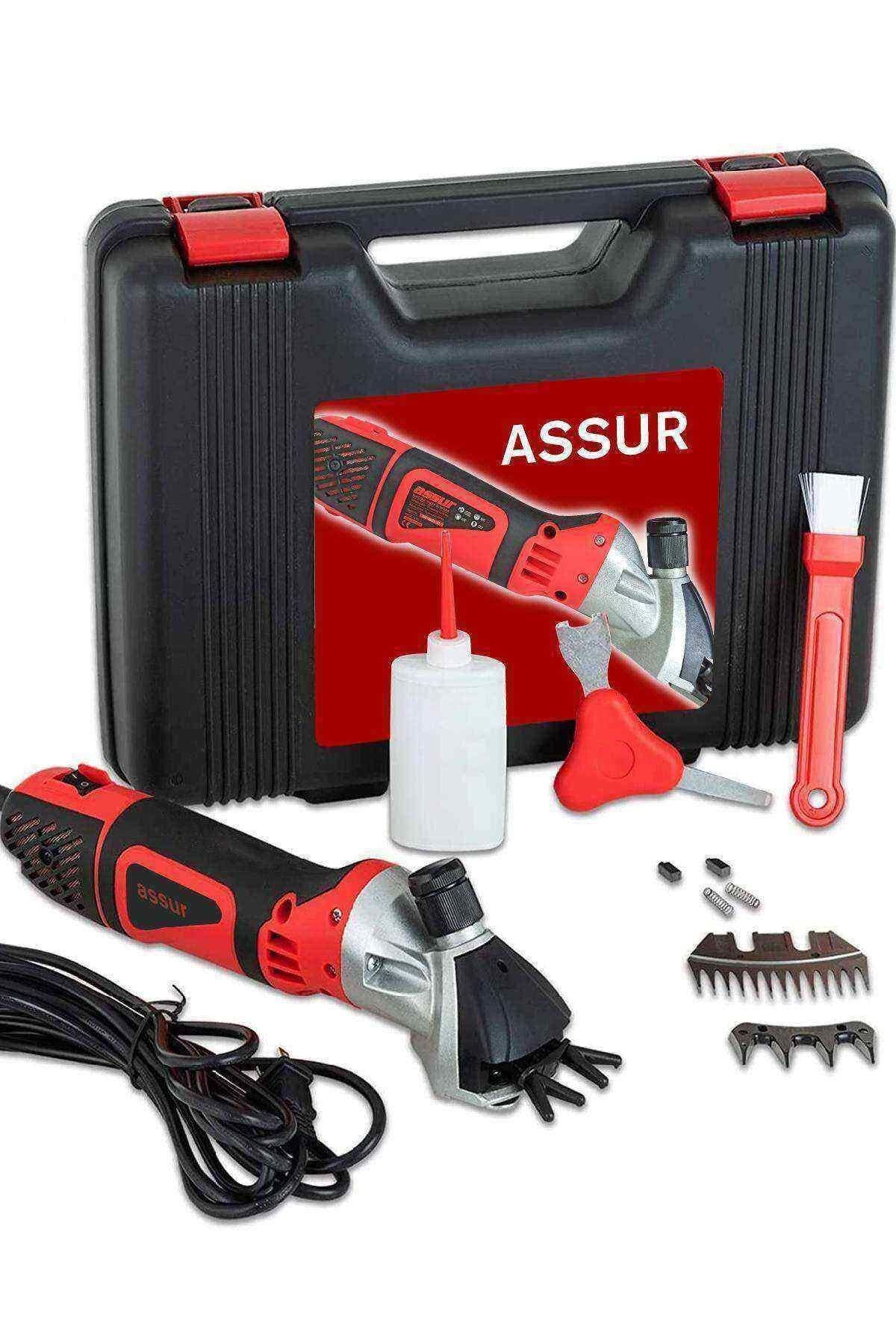 Assur 500W 6 Kademe Ayarlı Metal Şanzıman Koyun Kırkma Makinası