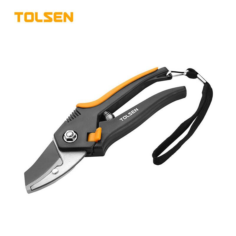 TOLSEN BUDAMA MAKASI 8'' SİYAH PLASTİK SAPLI