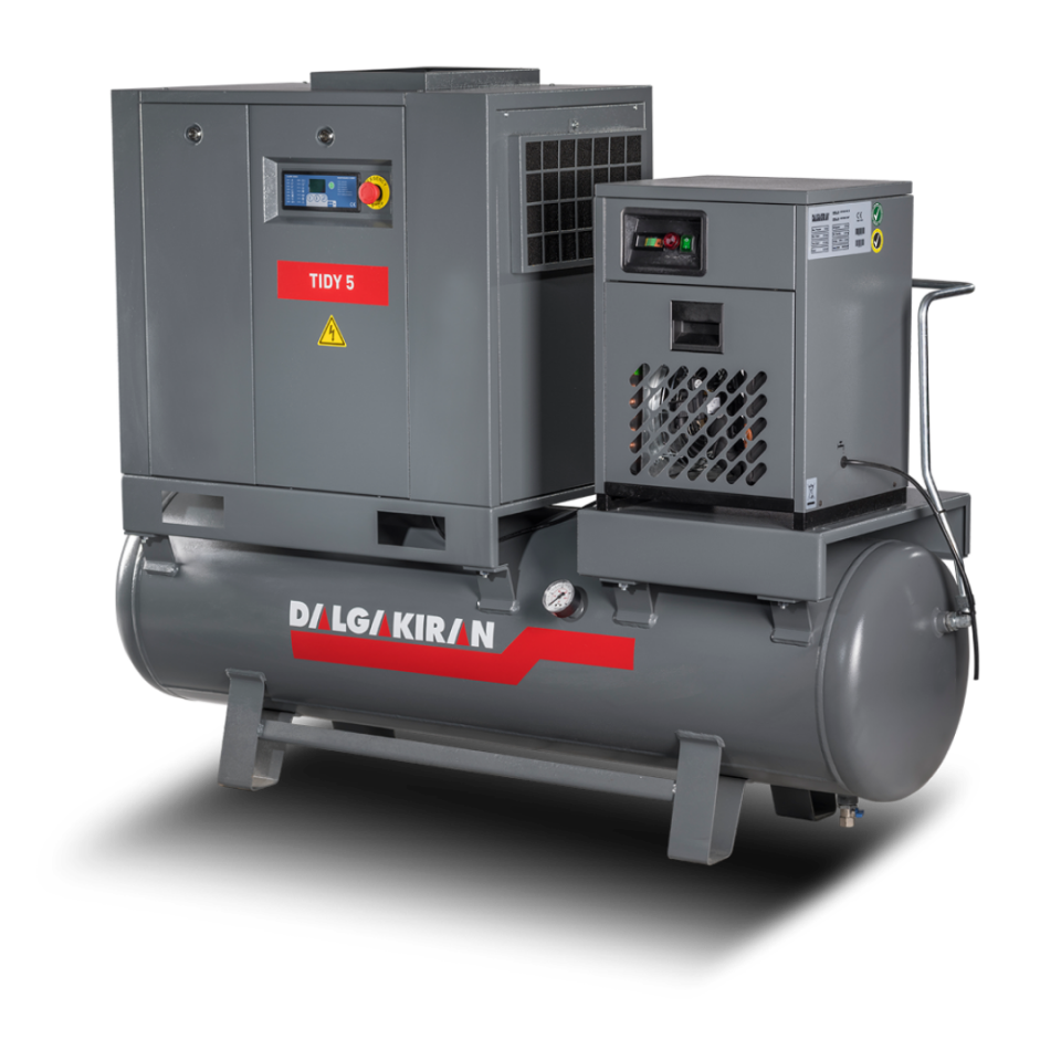 VİDALI HAVA KOMPRESÖRÜ TIDY 7 10 bar 250LT