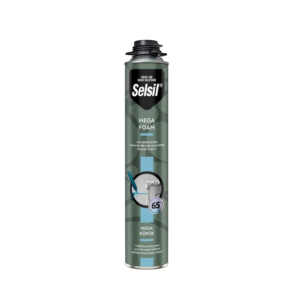 SELSİL TABANCALI KÖPÜK 750ML=845GR