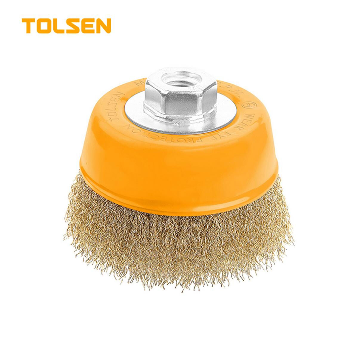 TOLSEN ÇANAK TEL FIRÇA 75 MM