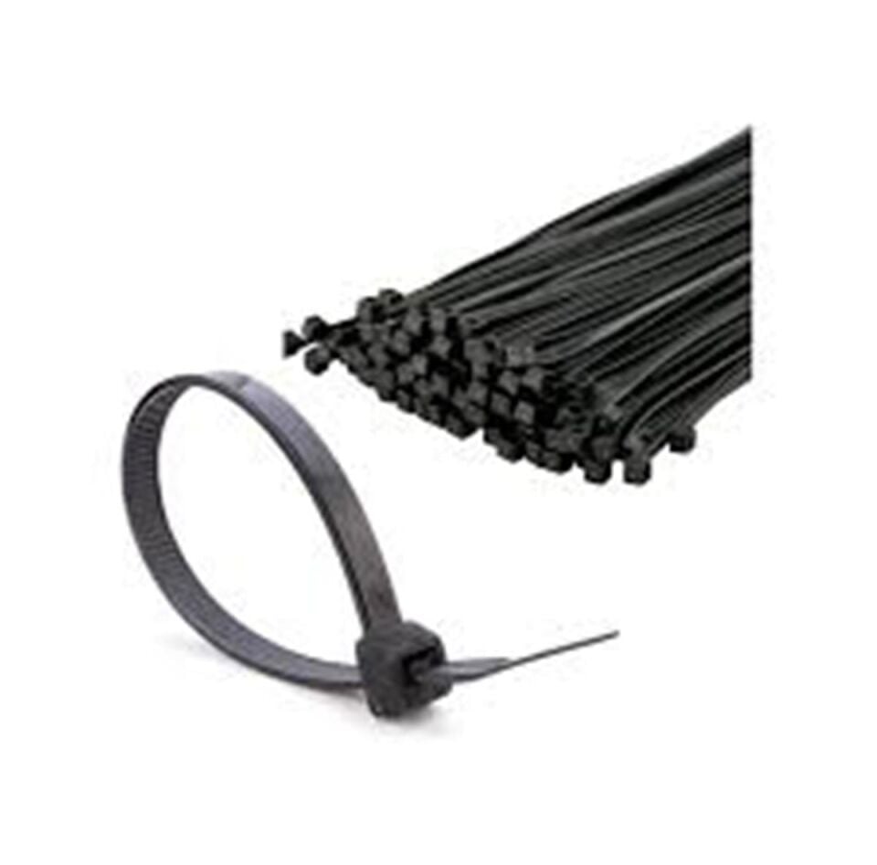 MASTER KAPLO KLİPSİ 4.8 X 250 (PK100) SİYAH