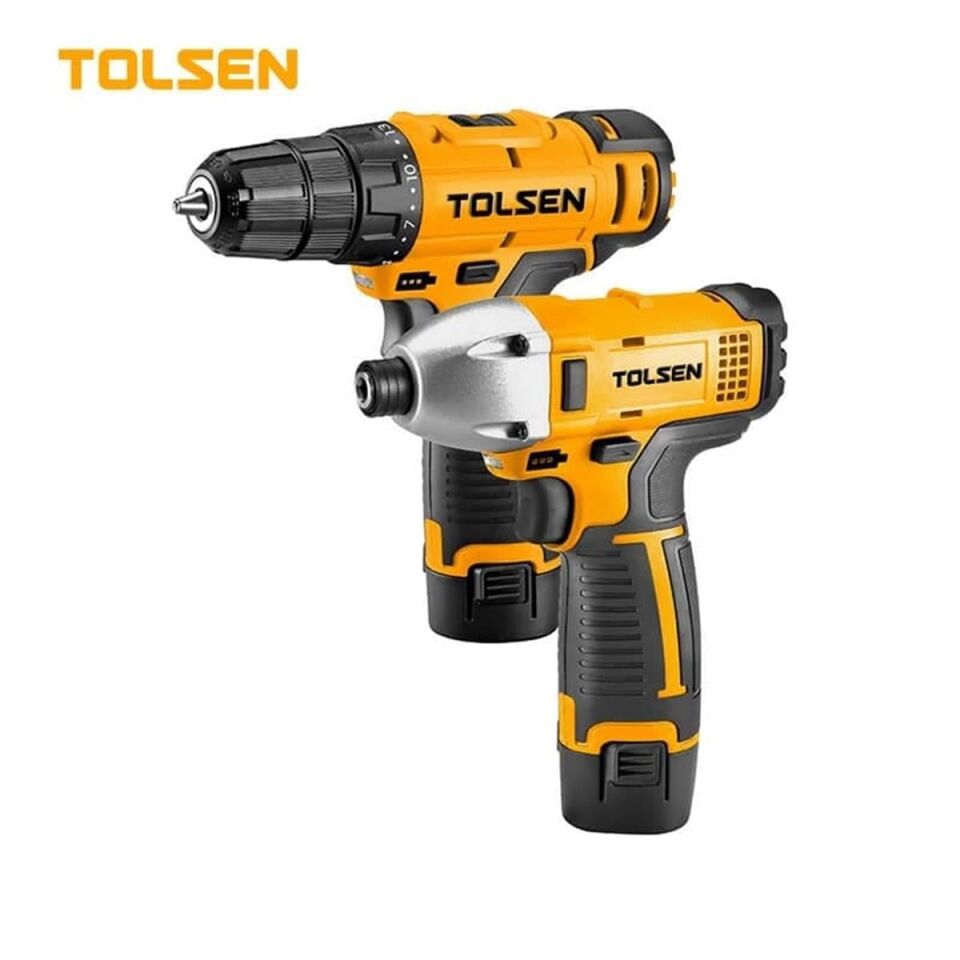 TOLSEN PİLLİ MATKAP VİDALAMA SETİ