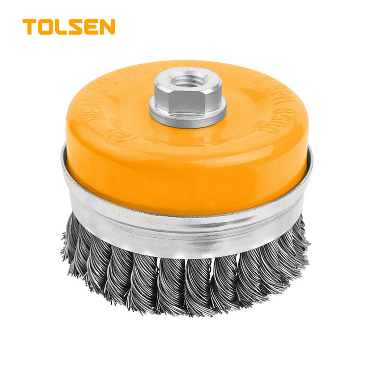 TOLSEN ÇANAK TEL FIRÇA KALIN 75 MM
