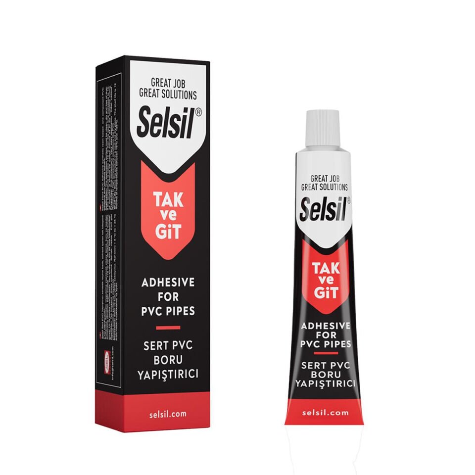 SELSİL TAK VE GİT 125 GR  PVC YAPIŞTIRICI