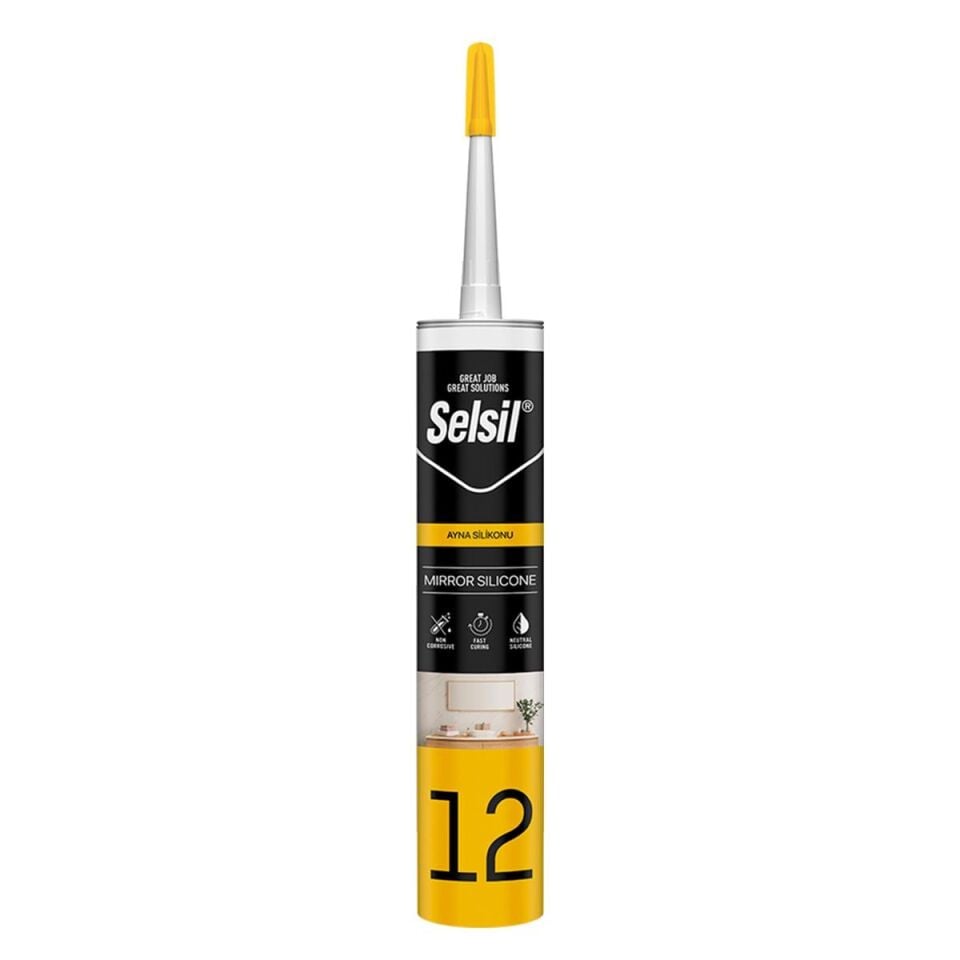 SELSİL AYNA SİLİKONU 280 ML