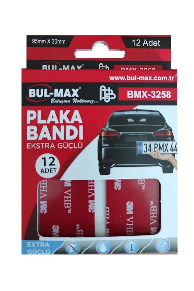 BMX PLAKA BANDI EXTRA GÜÇLÜ BMX-3258
