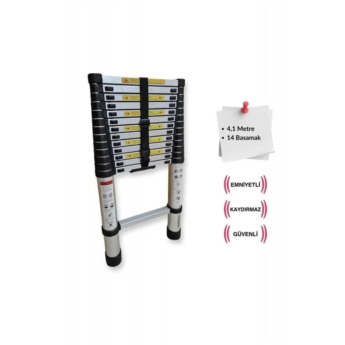 MASTER TELESKOPİC A TİPİ MERDİVEN 4.4MT