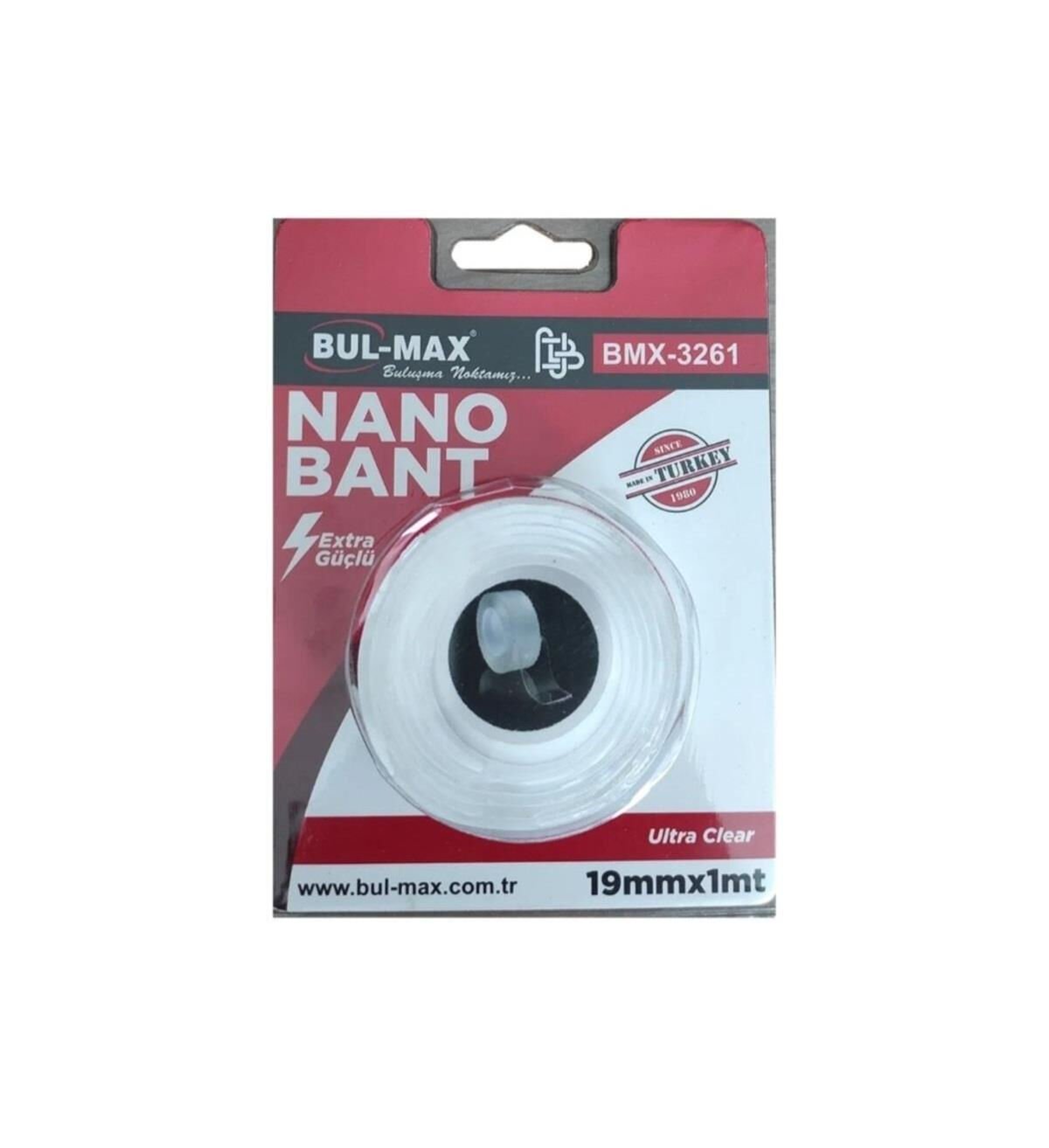BMX NANO ŞEFFAF AYNA BANDI 19MMX1MT