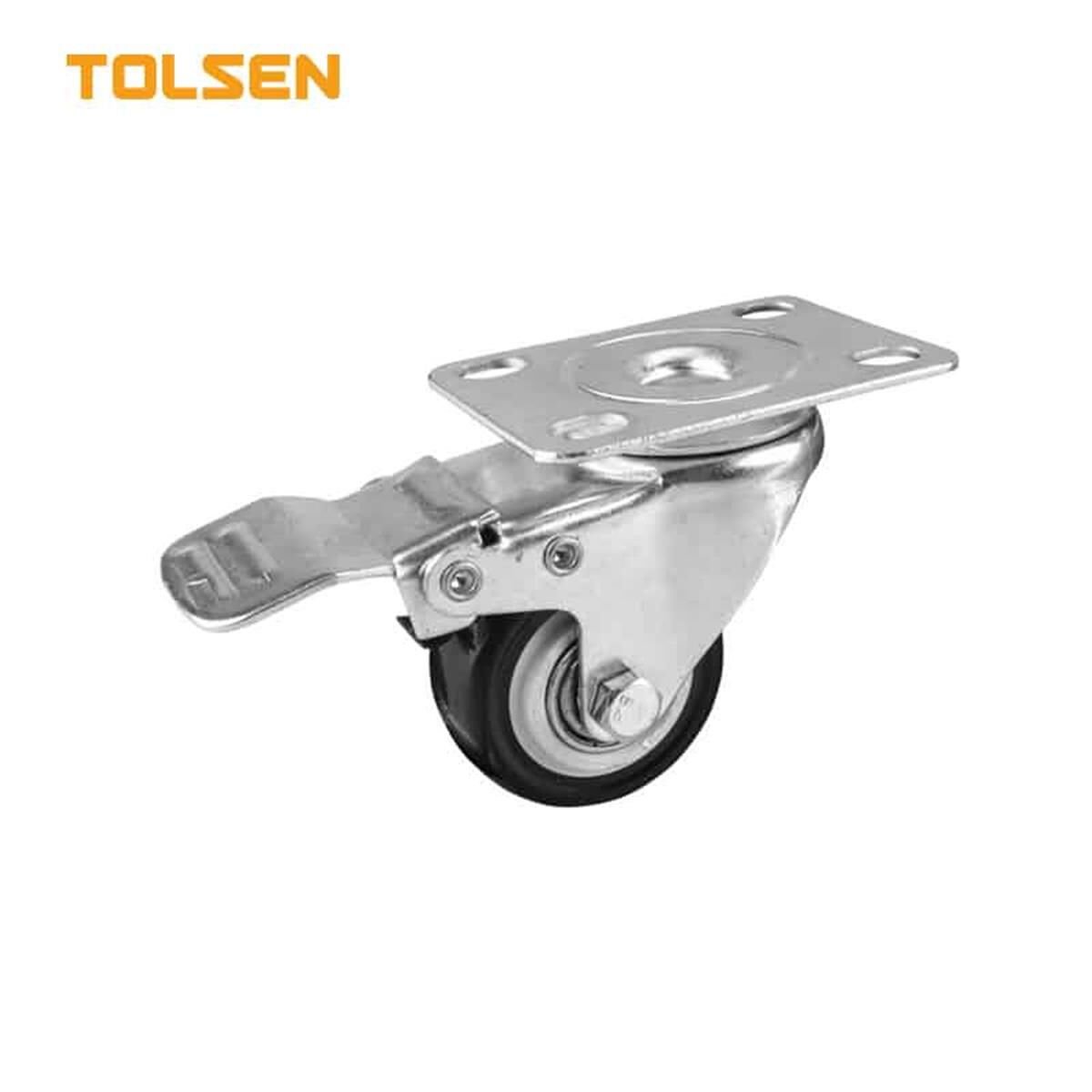 TOLSEN 50 MM FRENLİ TEKERLEK