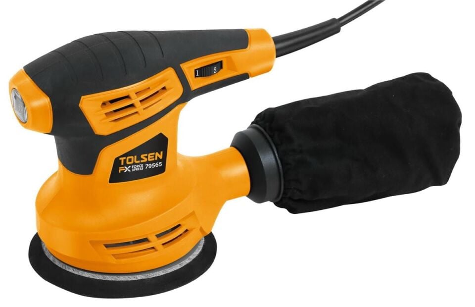 TOLSEN TİTREŞİMLİ ZIMPARA MAK. 125 MM YUVARLAK